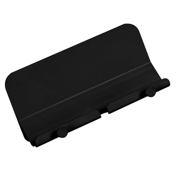 STOBOK Wall Mount Phone Stand Black Simple to Use in Living Room Kitchen Office