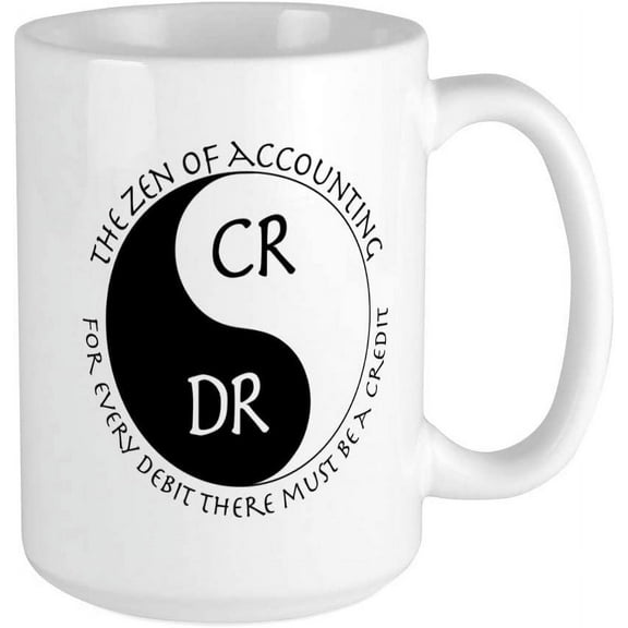 Zen Of Accounting Ceramic Coffee Mug, Tea Cup 15 oz