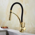 thumbnail image 5 of Versatile Hot Cold Sink Faucet, Central Position, Flexible Pull Out Shower Head, 360 Degree Rotation, Easy to Clean, Ideal for Modern Kitchens and Bathrooms, 5 of 5