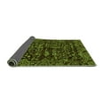 thumbnail image 2 of Ahgly Company Indoor Rectangle Abstract Green Modern Area Rugs, 5' x 8', 2 of 4