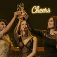 thumbnail image 4 of Lumoonosity Cheers Neon Sign 13 x 5.1 Inch, USB Powered Premium Acrylic LED Neon Sign, 4 of 6
