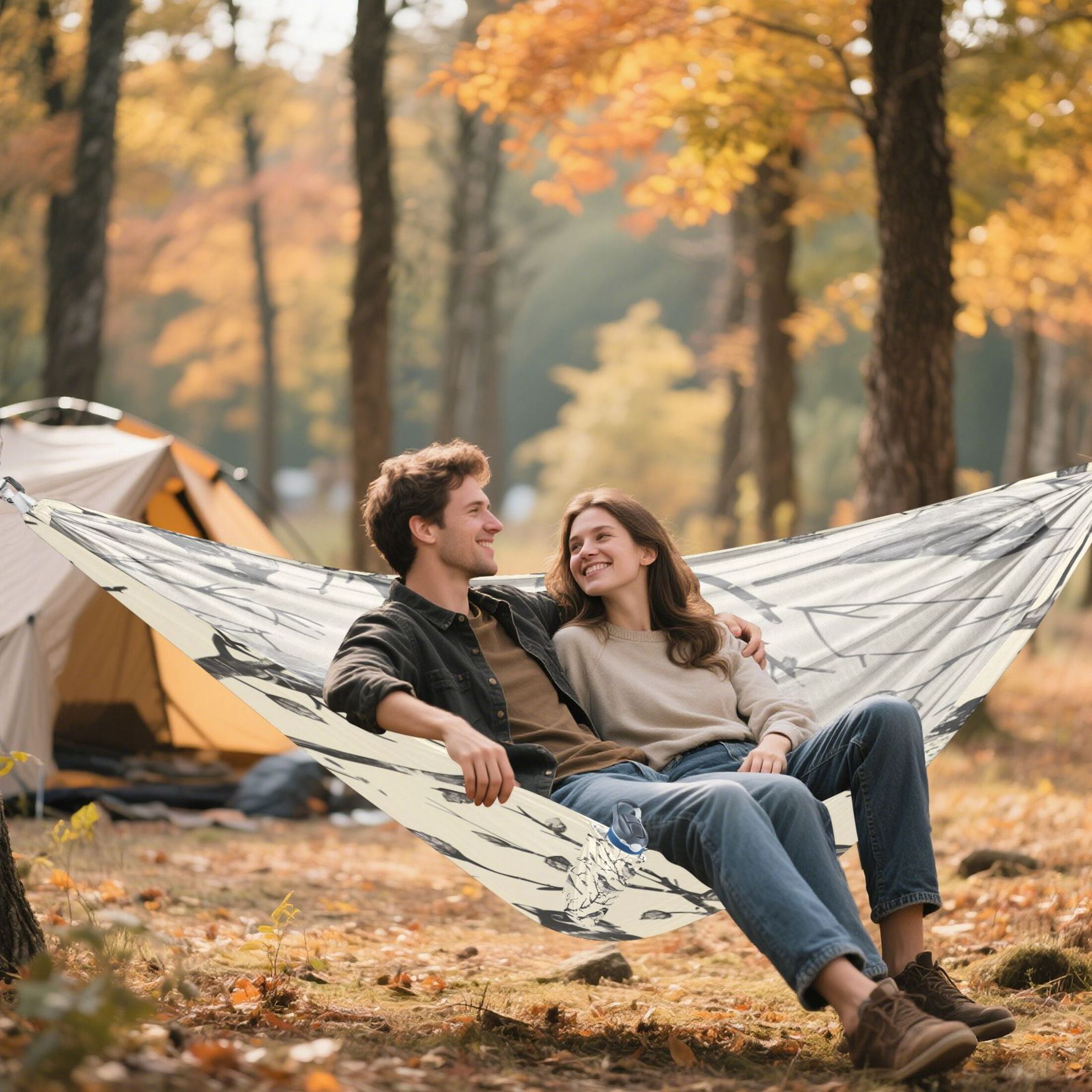 Hammock Camping Hammock Nylon Portable Hammock Travel Camping Hammock Twig Bird