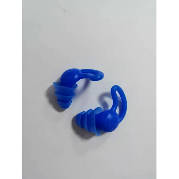 Ring Silent Earbuds for Noise Cancelling - Ultra Soft, Reusable Hearing Protection in Soft Silicone for Sleep, Noise Sensitivity and Flight - 40dB Noise Cancellation -blue