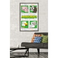 thumbnail image 2 of Minecraft - Simple Comic Animal Grid Wall Poster, 22.375" x 34" Framed, 2 of 5