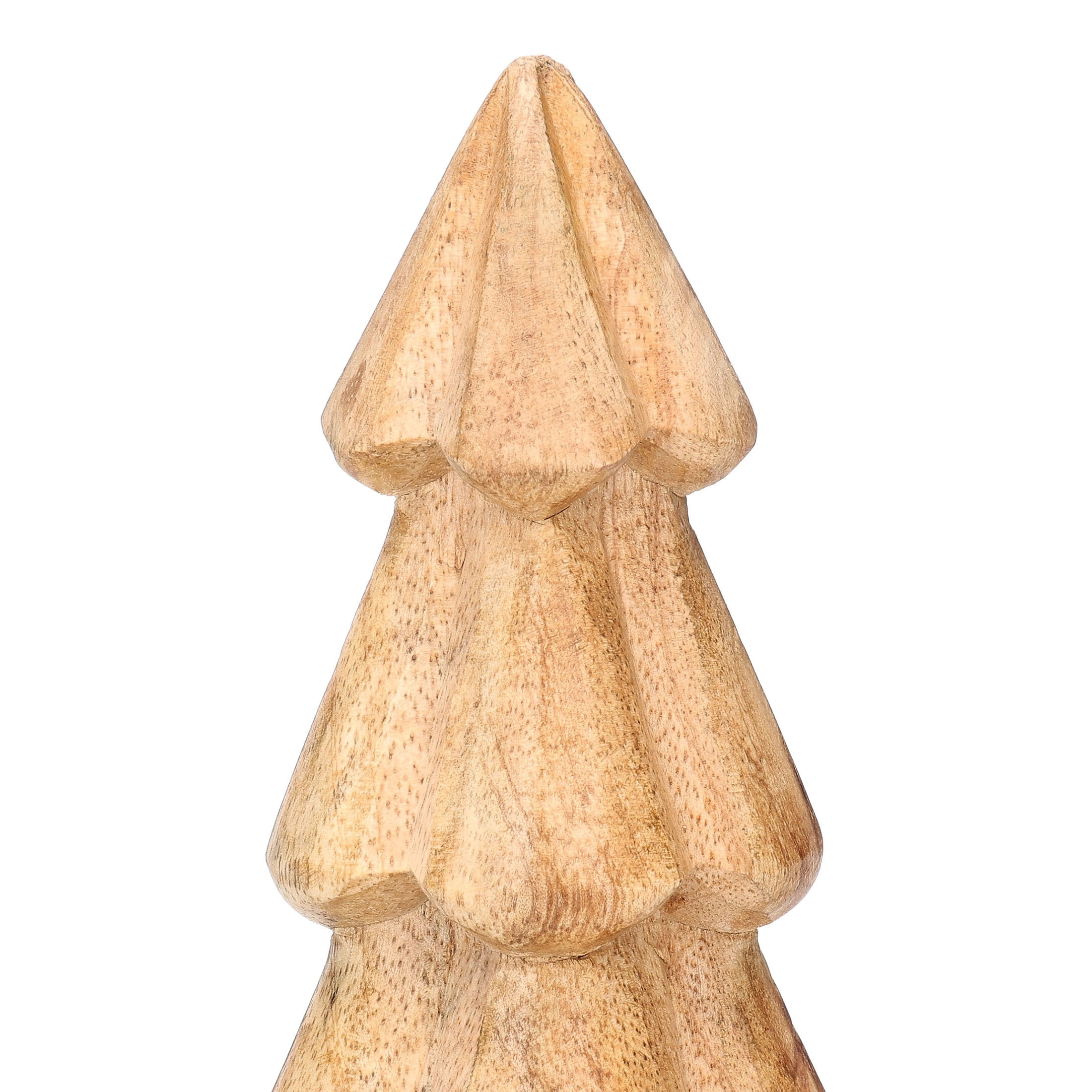 Wood Tree Christmas Decoration, Natural, 6", by Holiday Time