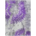 thumbnail image 2 of Addison Rugs Chantille Indoor/Outdoor Transitional Abstract Purple Washable Rectangle Rug, 5' x 7'6", 2 of 6