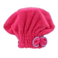 thumbnail image 2 of Microfibra Súper Absorbente De Agua Baño De De Secado Rápido Toal De Secado Turbante Gorra Cabeza Envoltura Sombrero Macarena Gorro de microfibra para cabello seco, 2 of 7