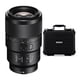 thumbnail image 1 of Sony FE 90mm f/2.8 Macro G OSS Lente Macro Full-Frame E-Mount con Estuche Rígido Impermeable Koah (Paquete de 2 Artículos), 1 of 7