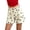 White, variant on LEKWK Polka Dot Jean Shorts Womens High Waisted Drawstring Casual Denim Shorts Y2K Loose Fit Frayed Bottoms with Pockets Summer Beach Vacation Outfits