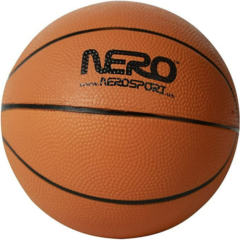 NERO SPORTS High Bounce Ball Rubber Mini Basketball for Kids Over