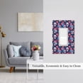 thumbnail image 5 of Disketp Skull flower blue Decorative Light Switch or Outlet Wall Plate with Safety Cover-Style U, 5 of 6