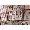 thumbnail image 5 of MEZOOM 10" x 8" Vintage Aesthetic Scrapbooking Kit, Teens 12+ (155 Pieces), 5 of 6