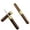 Brown, variant on Shenmeida 1Pc/2Pcs Stainless Steel Ice Pick with Safety Cover, Pick Tool for Breaking Ice, Non-slip Wooden Handle for Easy to Grip