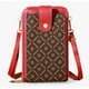 thumbnail image 5 of Mujer Bolso Teléfono Touchscreen, Mini Bolso de Cuero para Teléfono, Bandolera con Tarjetas de Crédito, Estilo Crossbody, Compatible con Iphone Samsung, para Viaje, Durable, Ajustable, Cuero, 5 of 9
