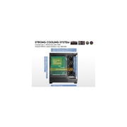 DIYPC IDX5BKARGB ATX Gaming Case