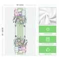 thumbnail image 6 of Sm:)e Butterfly Sping Flowers Kitchen Towels Set of 4, 18x26 Inch, Light Green, 6 of 6