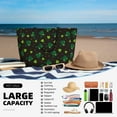 thumbnail image 5 of Xecao St. Patrick's Day8 for versatile beach bag for women includes zipper pockets and waterproof material, ideal for vacations and adventures., 5 of 7