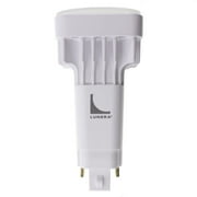 Lunera CFL LED G24q - Vertical Mount, 3000K, 13W Ballast Driven Replacement for 18/26/32/42W, 4-pin CFLs