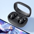 thumbnail image 1 of Audífonos con clip para la oreja con micrófono Audífonos estéreo HiFi compatibles con Bluetooth 5.3, 1 of 5