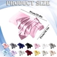thumbnail image 3 of Juaoua Satin Pillowcase,Imitation Smooth Pillow Cover For Bedroom Decoration,Cooling Pillow Case Covers,Soft Breathable Bedding Pillow Case,Wrinkle-Free, Machine Washable,Light Pink, 3 of 4