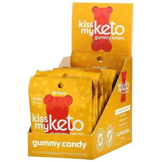 Kiss My Keto Gummies Candy – Low Carb Watermelon Candy Gummy, Keto Snack  Pack – Healthy Candy Gummys – Vegan Candy, Keto Gummy Candy – Keto Candy