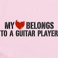 thumbnail image 2 of CafePress - My Heart Belongs To A Guitar Player Infant Bodysui - Baby Light Bodysuit, Size Newborn - 24 Months, 2 of 4