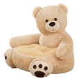 thumbnail image 5 of Giant Teddy Bear Filled Animal Sofa -19 ''x19' 'x17' 'Plush Bear Small Sofa Cushion - Children's Toy Sofa, Suitable for Multi Purpose Home Use, 5 of 5
