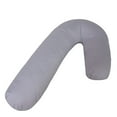thumbnail image 1 of Orthopedic V Shaped Body Pillow with Design for Back Shoulder Neck and Sleeping Support Comfort, 1 of 5