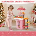 thumbnail image 5 of Vecukty 49Pcs Pretend Play Kitchen Set for Kids, Toy Cooking Set with Kitchen Accessories, Gift for Toddlers Girls Boys, 5 of 9