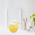 thumbnail image 5 of Dayesque 2 Pc Jumbo Easter Egg With Handles Large Containers Giant Plastic Egg Shaped Buckets Baskets For Easter Hunt Party Favor Decoration Yellow, 5 of 8