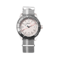 thumbnail image 1 of Reloj De Caballero Steiner Correa de Nylon 44 mm Bisel Giratorio Unidireccional Blanco, 1 of 4