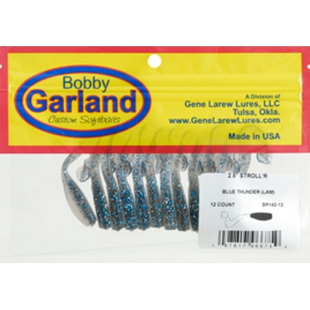 Bobby Garland Stoll R Crappie Baits Blue & White 12 Count