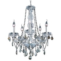 Elegant Lighting Verona 21" 5 Light Royal Crystal Chandelier
