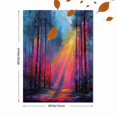 thumbnail image 3 of Winter Village Snow Road Canvas Print, Festive Seasonal Wall Decor for Living Room, Bedroom, Dining Room & Cafe, 3 of 8