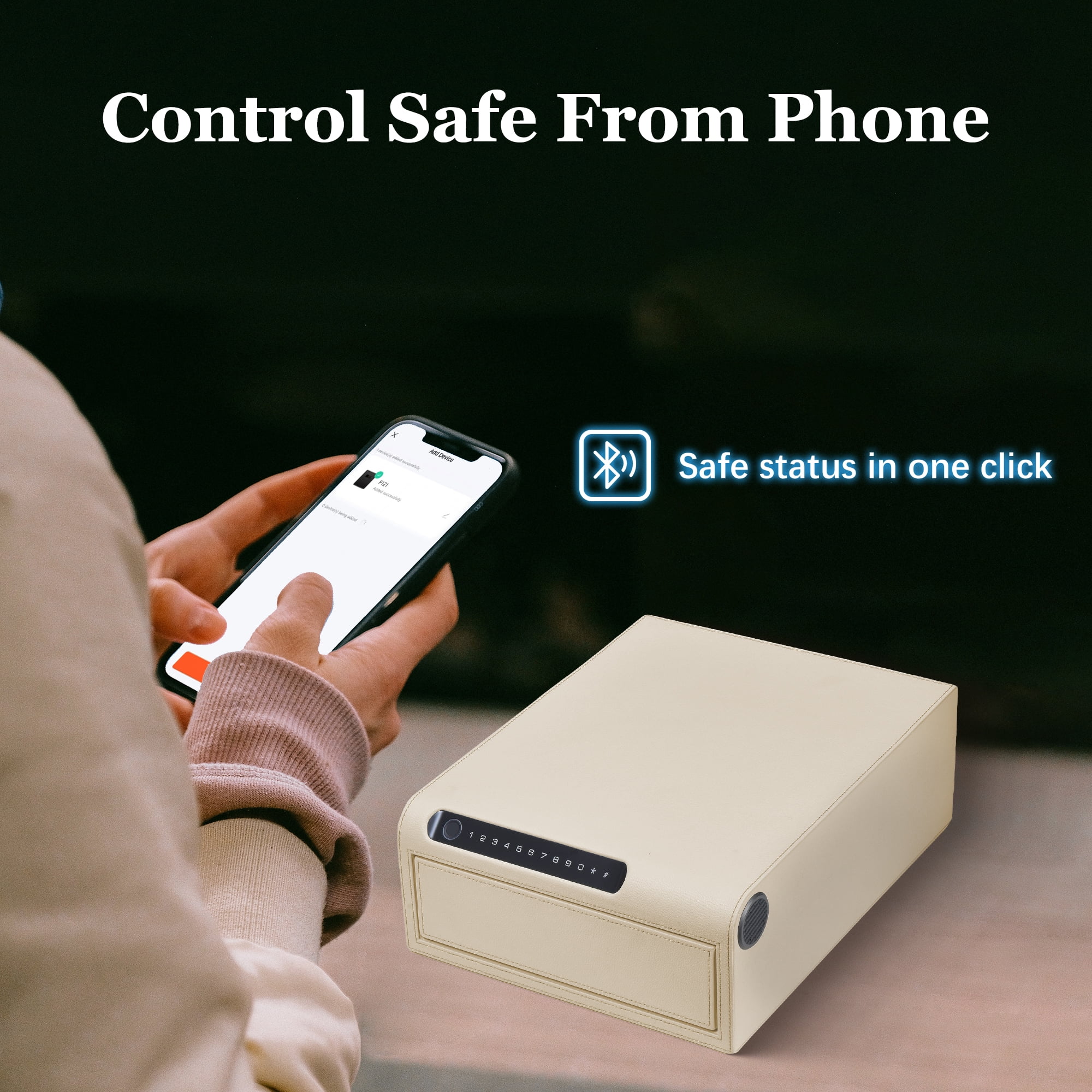 Cabinet Safes for Home Store Nightstand Jewelry Handgun Organizer