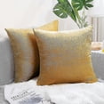 thumbnail image 1 of Pack Of 2 Chenille Throw Pillow Covers, Comfy Home Decorative Pillowcase Throw Cushion Case For Couch Sofa Bedroom (18x18 Inch, Teal), 1 of 5