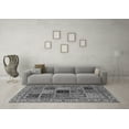 thumbnail image 3 of Ahgly Company Indoor Rectangle Abstract Gray Modern Area Rugs, 8' x 12', 3 of 4