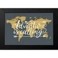thumbnail image 2 of Thorns, Becky 24x17 Black Modern Framed Museum Art Print Titled - Mapped Out I, 2 of 5