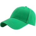 thumbnail image 1 of ORUYROP Men Women Plain Cotton Structured Baseball Cap Adjustable Strapback 6 Panel Hat, 1 of 7