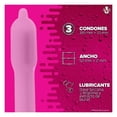thumbnail image 3 of Condones M delicioso fresita 3 pzas, 3 of 4