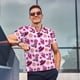 thumbnail image 4 of Fotbe Retro Cowgirl Camiseta Polo de Golf para Hombre con Estampado – Camisa Deportiva Transpirable con Cuello Abotonado-Large, 4 of 6