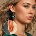 thumbnail image 6 of 6 Pairs Earring Backs for Heavy Earrings, 14K Gold Plated Earring Lifters for Droopy Ears, Hypoallergenic Adjustable Heart Earring Backs, 6 of 8