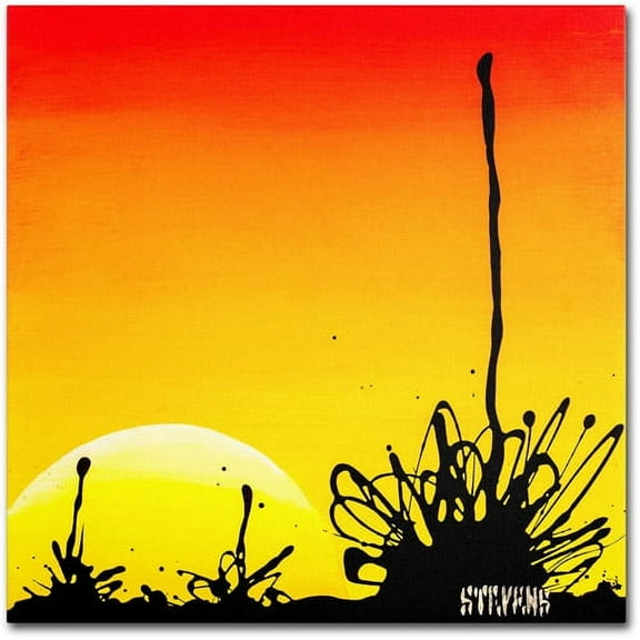 Trademark Fine Art "Century Sunset" Canvas Art by Roderick Stevens