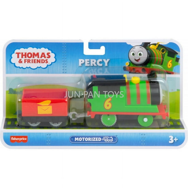 Tren de juguete motorizado original de Thomas y sus amigos, motor a batería de Thomas, diésel, Kana, Nia, Percy, juguetes para niños, juegos de simulación