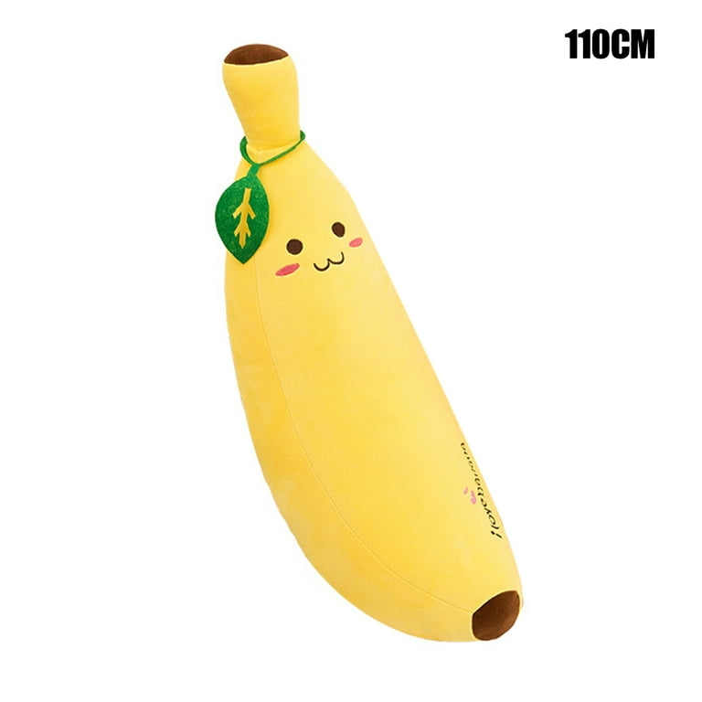 Peel-Off Banana Plush Stuffed Toy - Kid Stuffed Fruit Toy