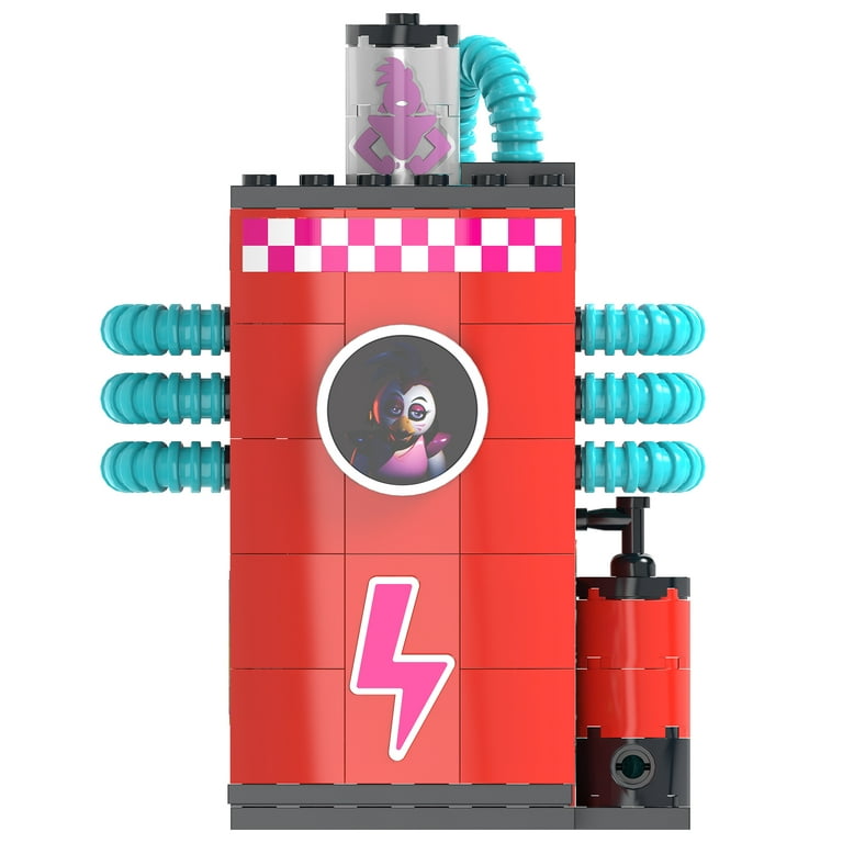 Five Nights at Freddy's, Chica Buildable Set, Red, Officially
