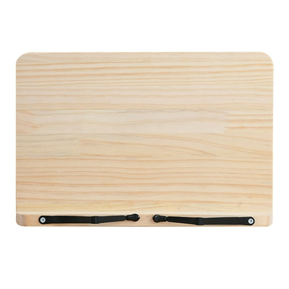 Yellow Steel Reading Stand for Desk with Adjustable Angle and Small Size 1Pc