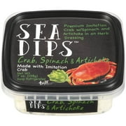 Sea Dips Crab, Spinach & Artichoke Dip, 7 oz