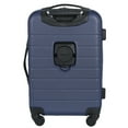 thumbnail image 2 of Travelers Club 20" 4 Spinner Wheels Expandable Spinner Rolling Carry-on with USB Port, 2 of 7