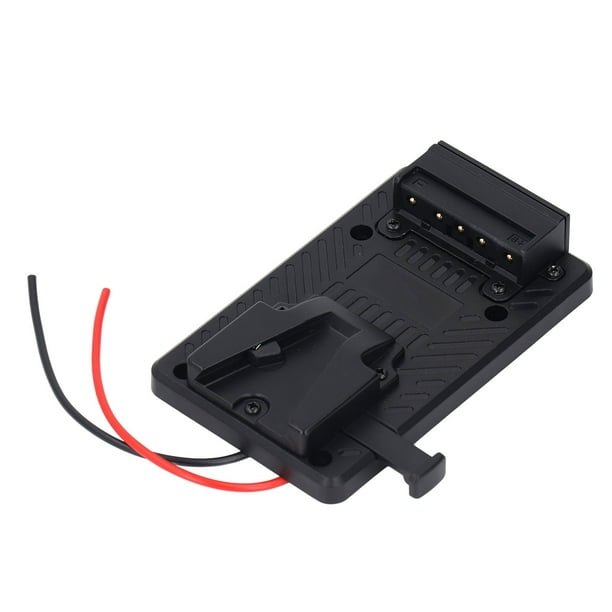 Placa De Batería De Montaje En V, Placa De Bloqueo En V Resistente Al Calor De Plástico De aleación De Zinc Universal 14,8 V Para Cámara